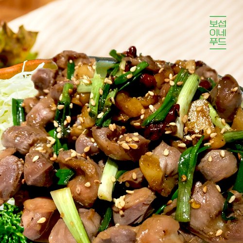 보섭이네푸드 식품 보섭이네푸드 화신닭발 국내산 닭똥집 소금구이350g