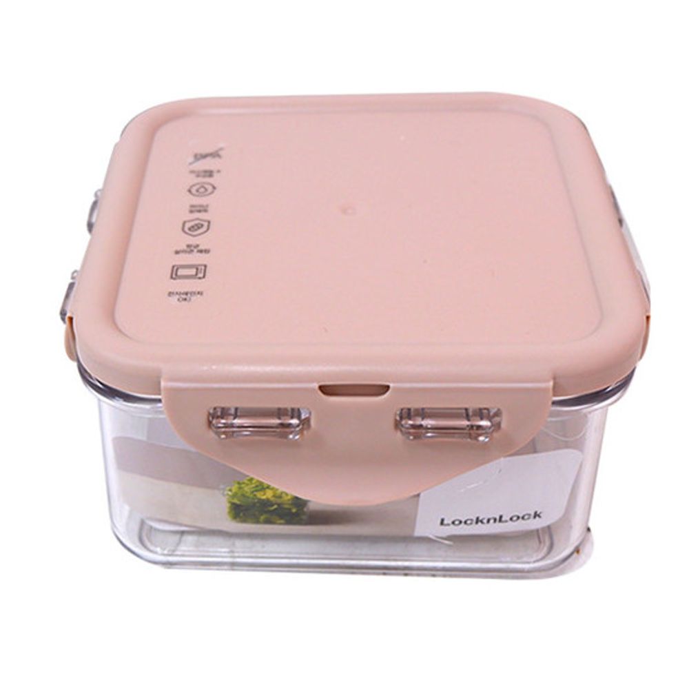 락앤락 스테커블 정사각 밀폐용기 냉장고정리 주 LBF850