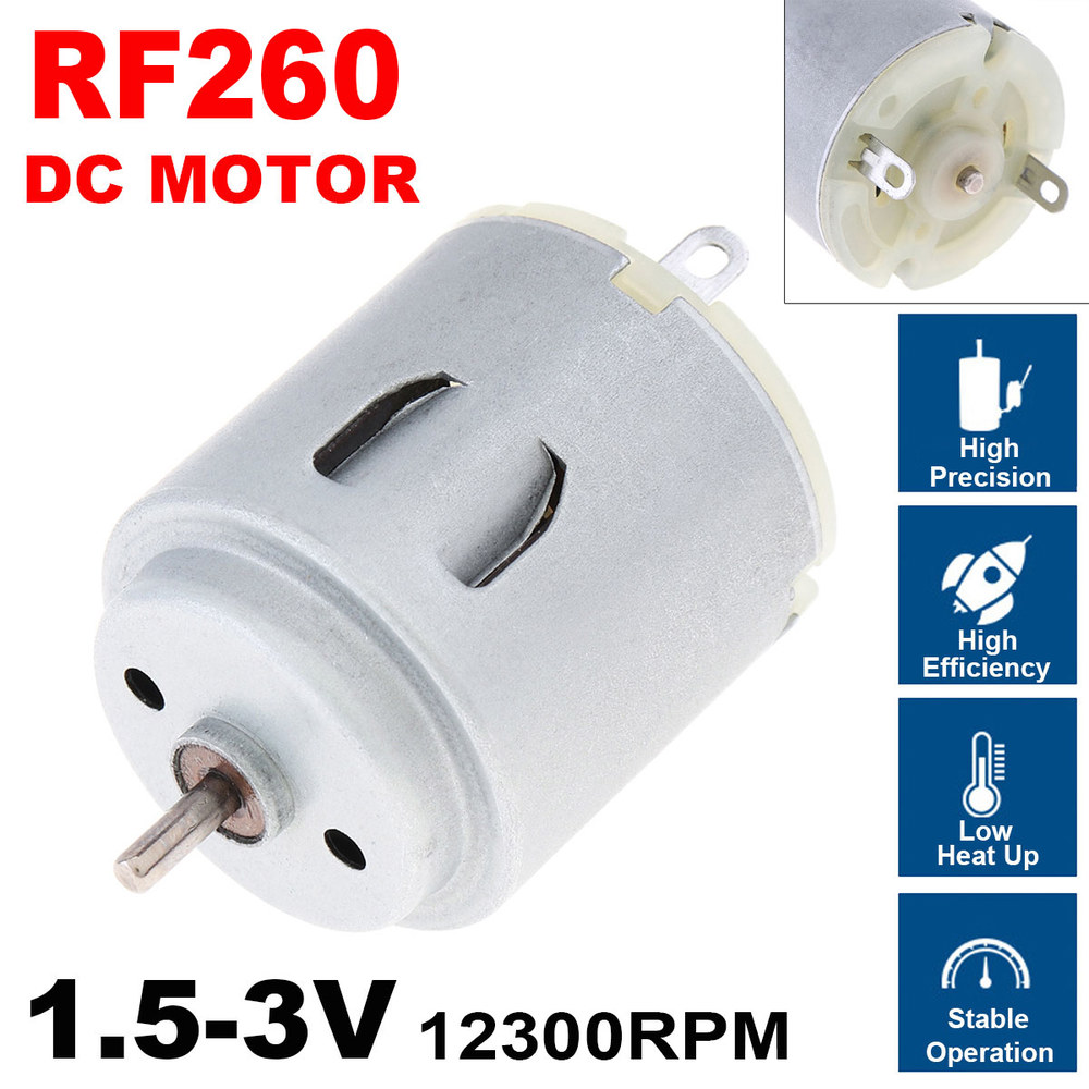DC 모터 3V 6 R140 헤어 드라이어 용 고속 카본 브러쉬 전기 DIY 장난감 팬 미니 마이크로 RS365