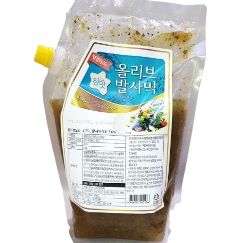 평강푸드 참맛 올리브발사믹드레싱 2L
