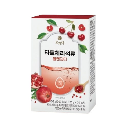 꽃샘식품 오가다 타트체리 석류 20g x 20스틱