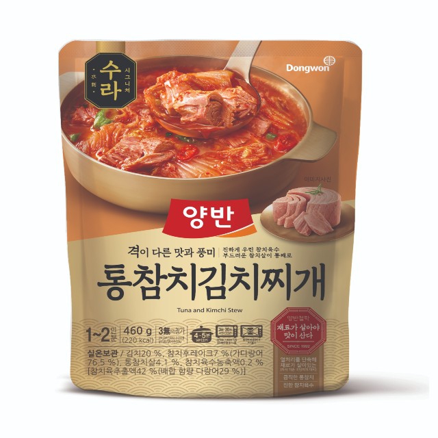 동원에프앤비 양반 수라 양반 통참치김치찌개 460g