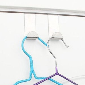 와인앤쿡 심플 스텐 도어후크 행거 2p 1세트