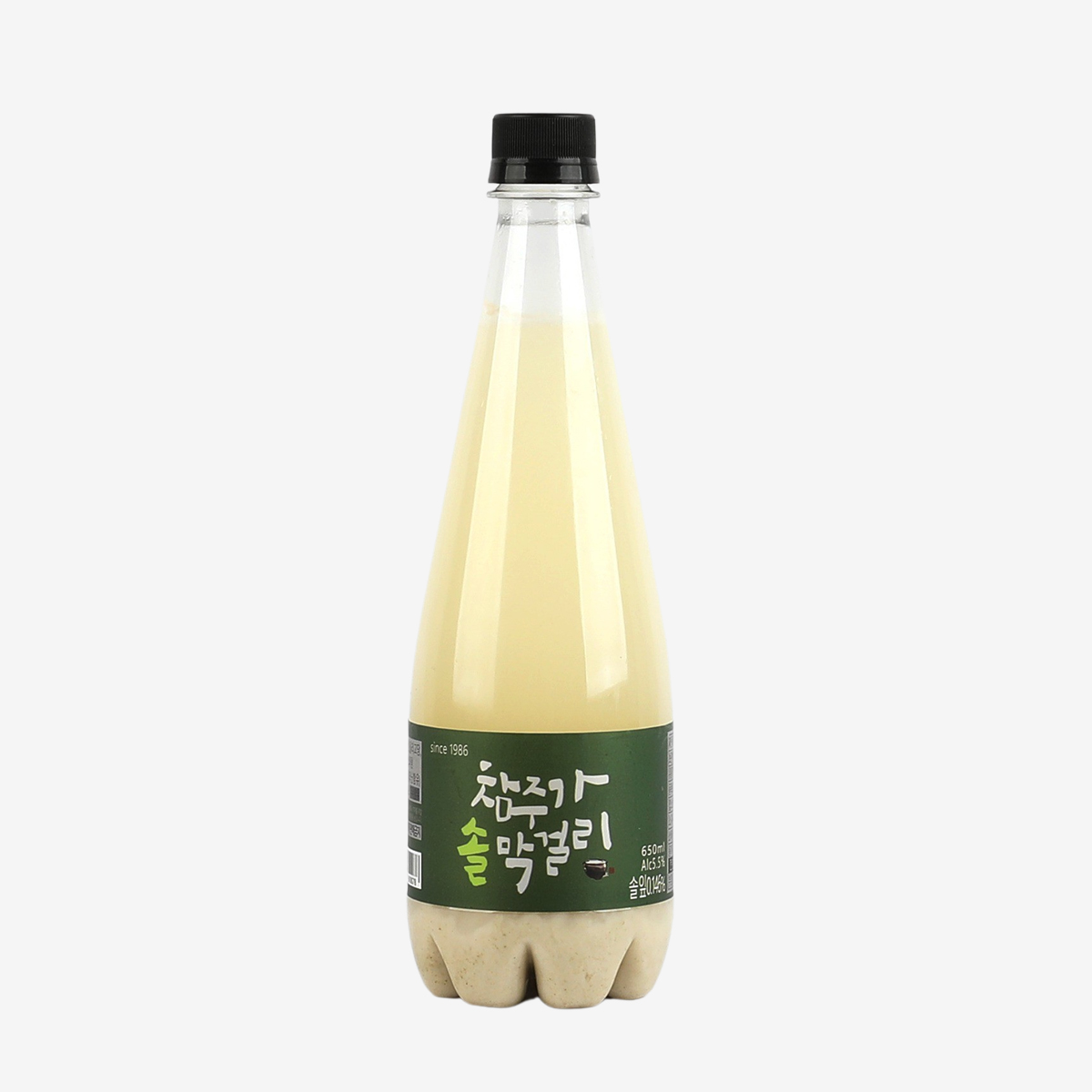 참주가 솔 막걸리 5.5도 650ml