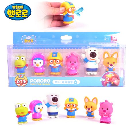 뽀로로 미니 목욕 물총 6 종 세트 유아 물총 어린이 물총