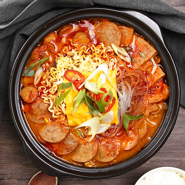 푸드서플라이 ENTREE 우삼겹 부대찌개 2인분 733g