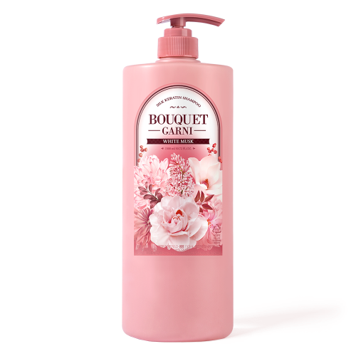 부케가르니 실크 케라틴 화이트 머스크 샴푸 1500ml