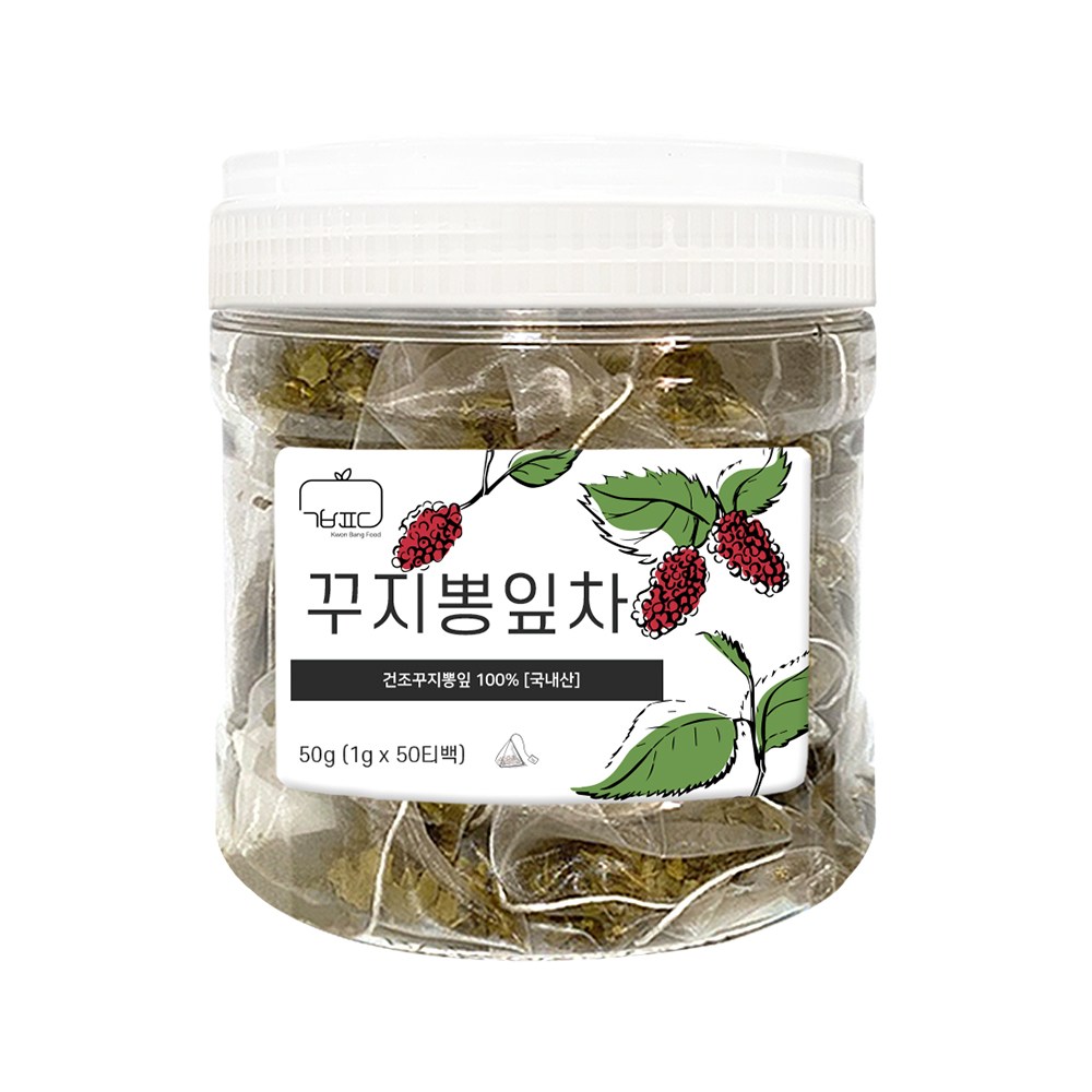 권뱅푸드 꾸지뽕잎 차 1g x 50개입