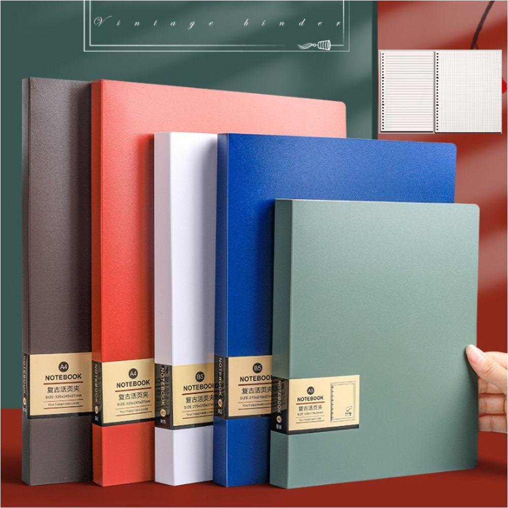 키밍 리필 노트 A4 A5 B5 바인더 일기장 메모장 B5모눈 용지