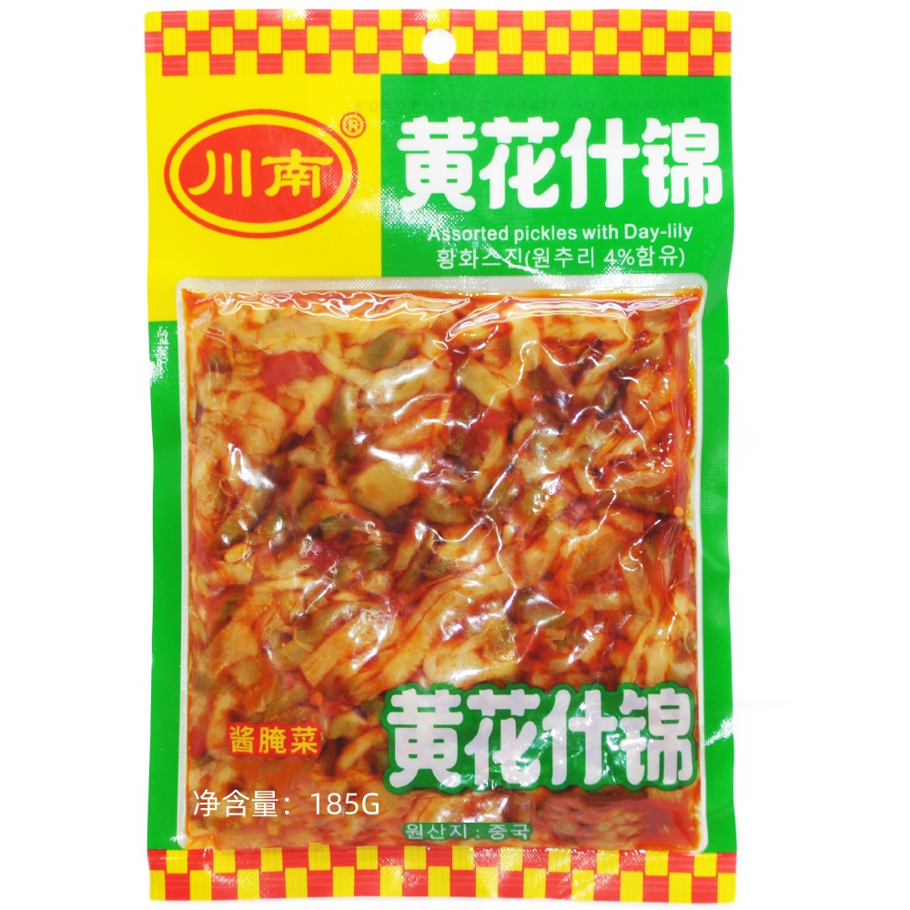 천미방 중국식품 촨남 황화스진 짜차이 하반채 짜사이