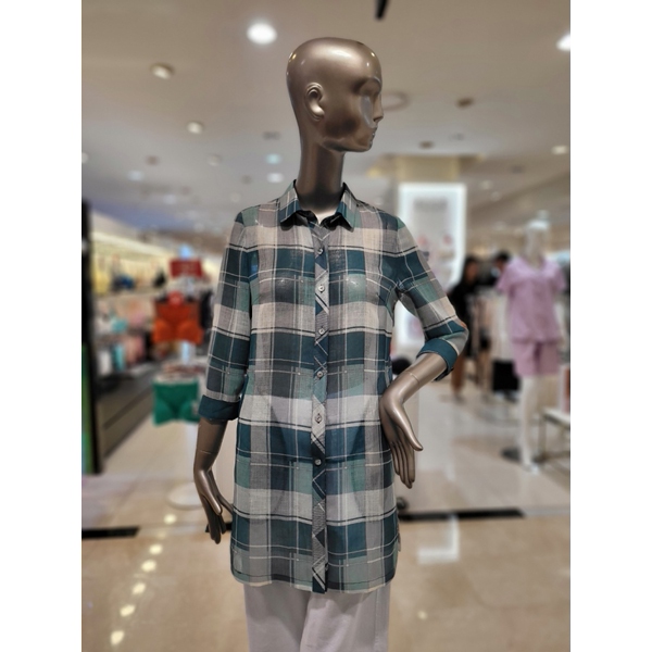 메지스 메지스 체크나염 셔츠형 쟈켓 M20D05JK0