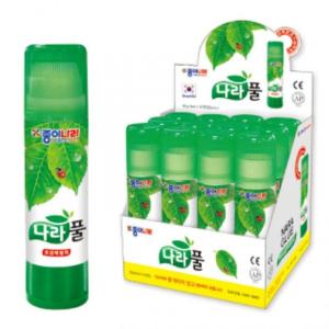 종이나라 고체풀 종이나라 투명나라풀 35g 나라풀 12개입 나라풀고체풀 고체나라풀