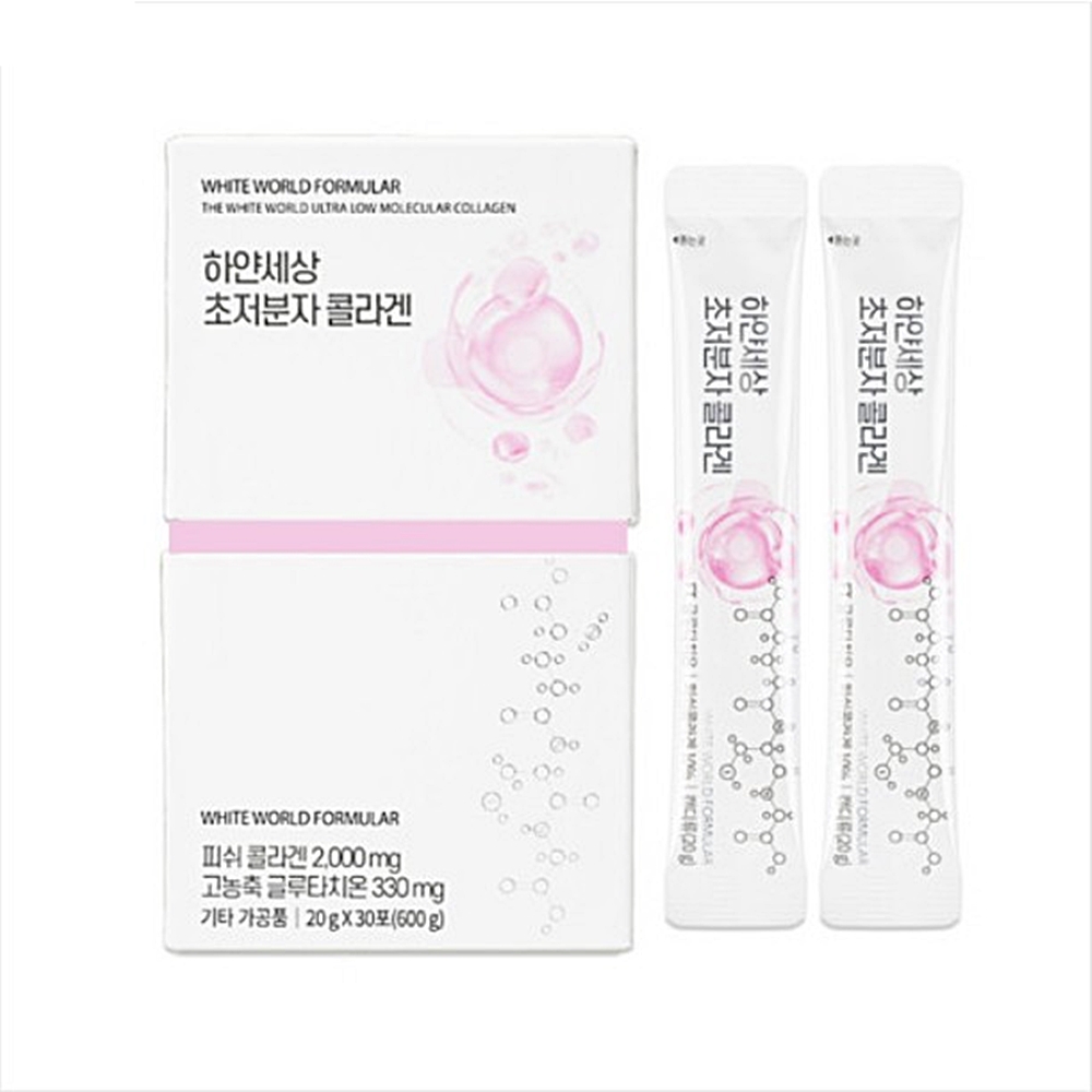 하얀세상 초저분자 콜라겐 20g x 30포