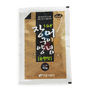 푸른식품 장어구이 양념 순한맛 50g