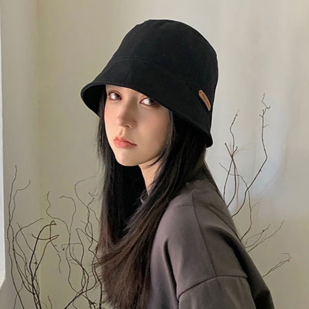 여자 남자 여행 캡모자 사파리 옆라벨 버킷햇 모자