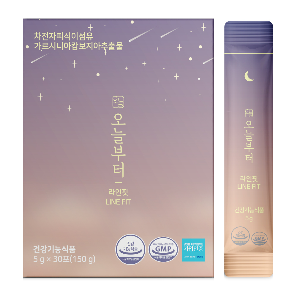 오늘부터 오늘부터 웰컷 5g x 30포 + 라인핏 5g x 30포