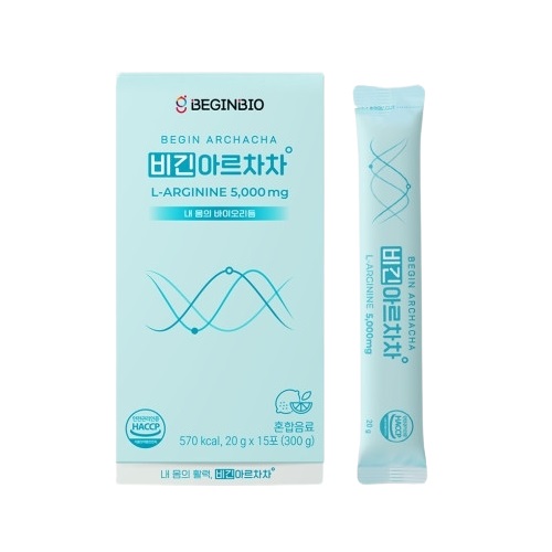 한풍네이처팜 비긴바이오 비긴 아르차차 20g x 15포