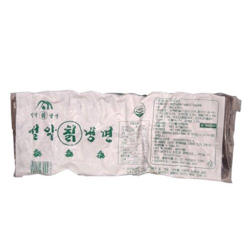 설악식품 설악 칡냉면 2kg 냉동 냉면사리