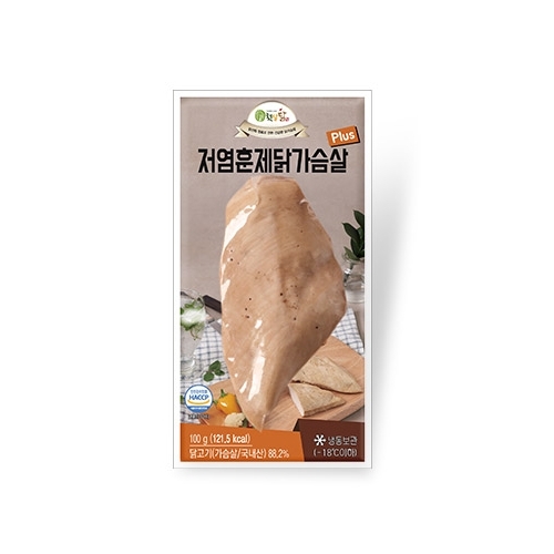 햇살푸드시스템 햇살닭 저염 훈제 닭가슴살 플러스