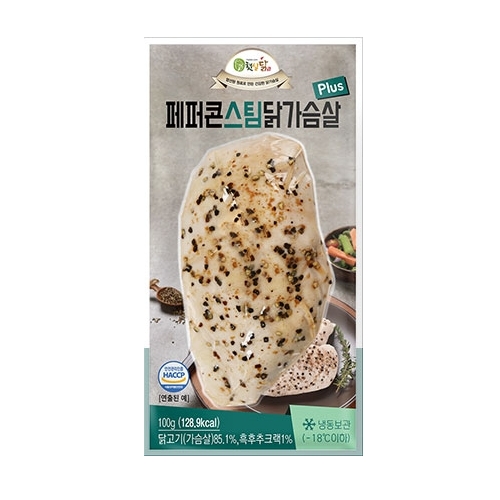 햇살푸드시스템 햇살닭 페퍼콘 스팀 닭가슴살 플러스