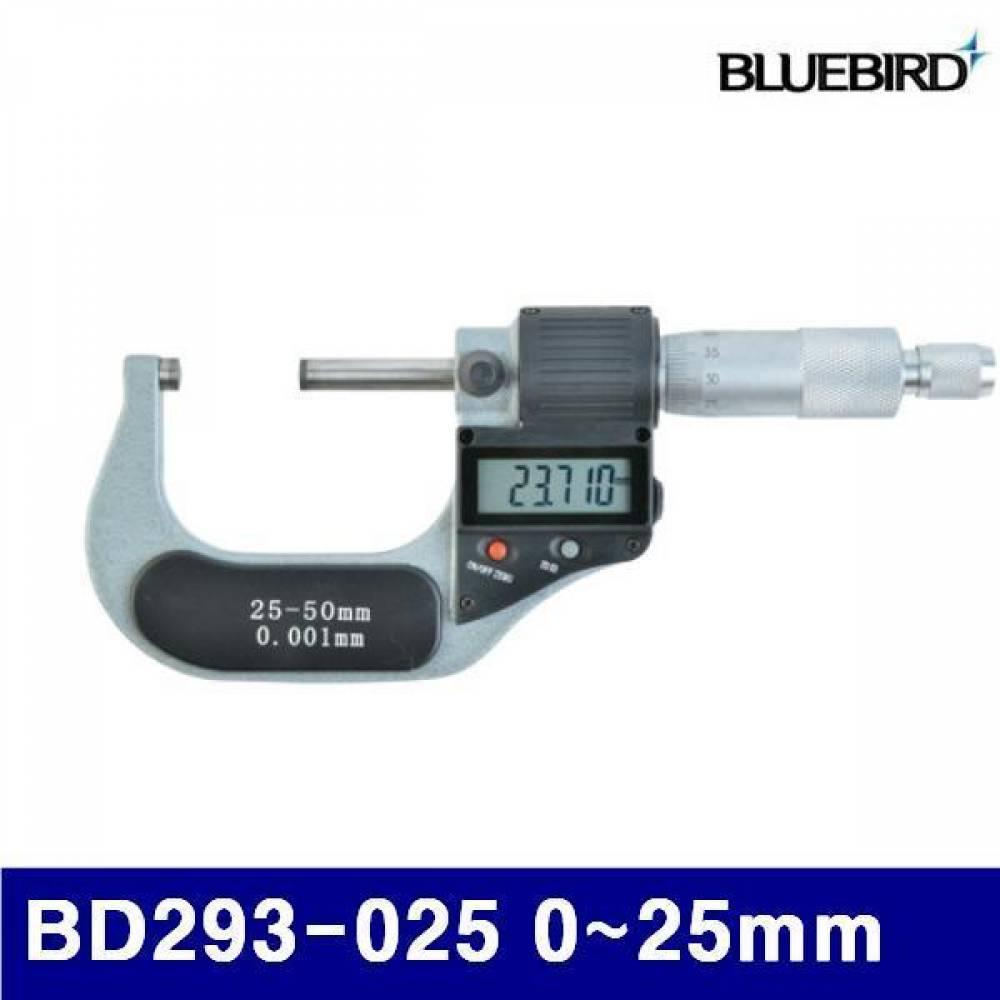 블루버드 블루버드 디지털 외경 마이크로미터 0-25mm BD293-025