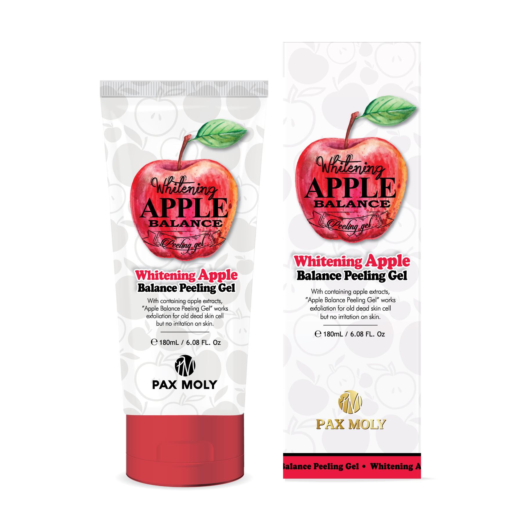 팍스모리 화이트닝 애플 발란스 필링 젤 180ml