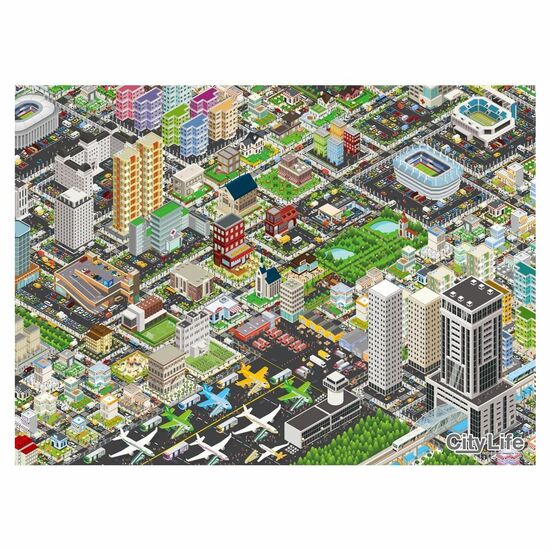 세계지도 시티라이프 - 직소퍼즐 500PCS