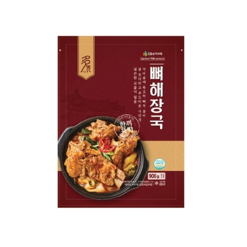 다원식품 뼈해장국 900g