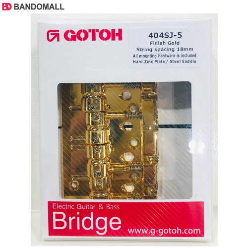 고또 베이스 새들 브릿지 Gotoh Bass 404SJ-5