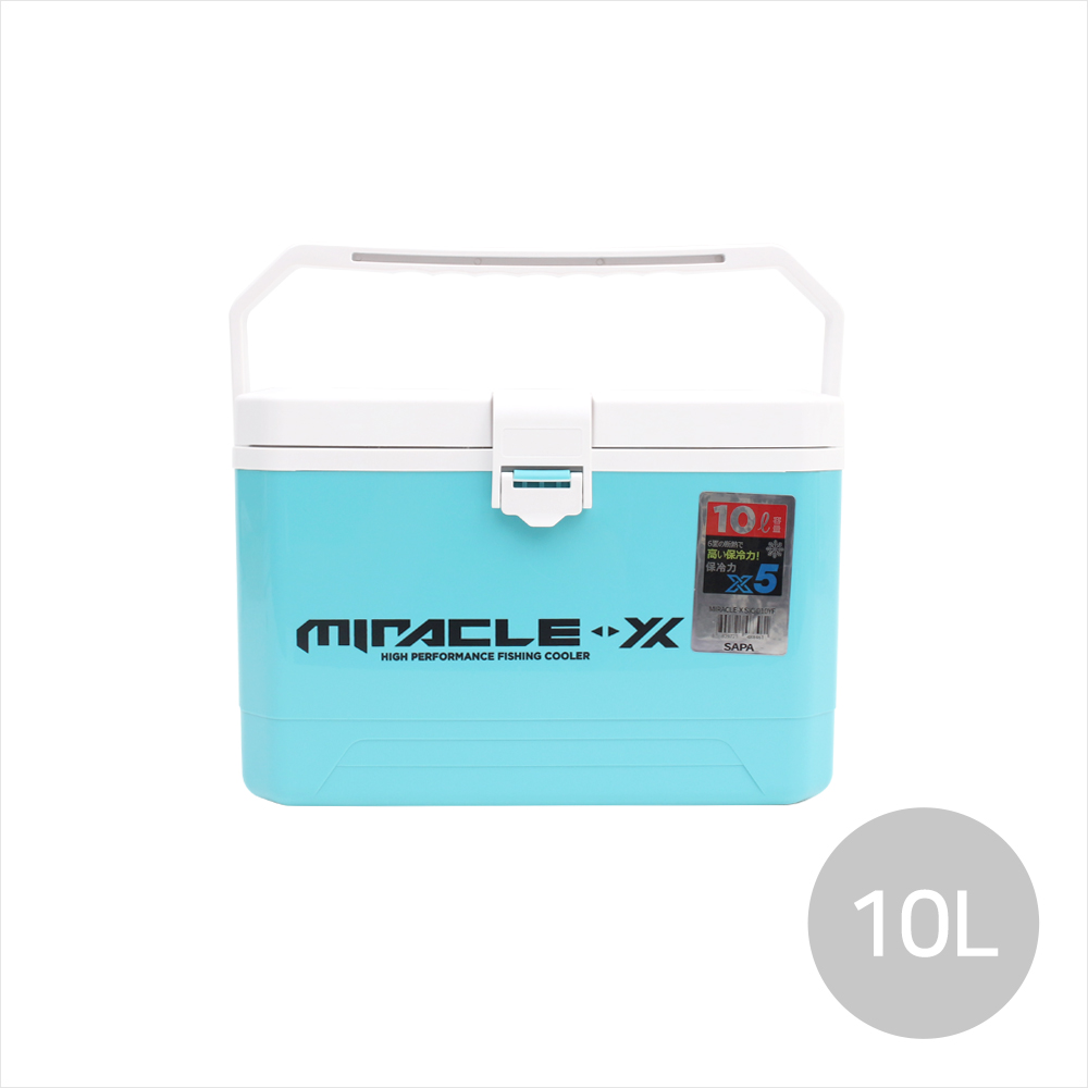 SAPA 싸파 미라클X 아이스박스 10L 쿨러 낚시 캠핑 SIC-010YF