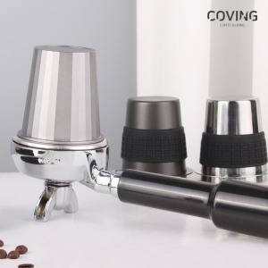 제이제이 COVING 커빙 커피 도징컵 라인 도징툴 탬퍼 분쇄컵 2 베이직도징컵 1개