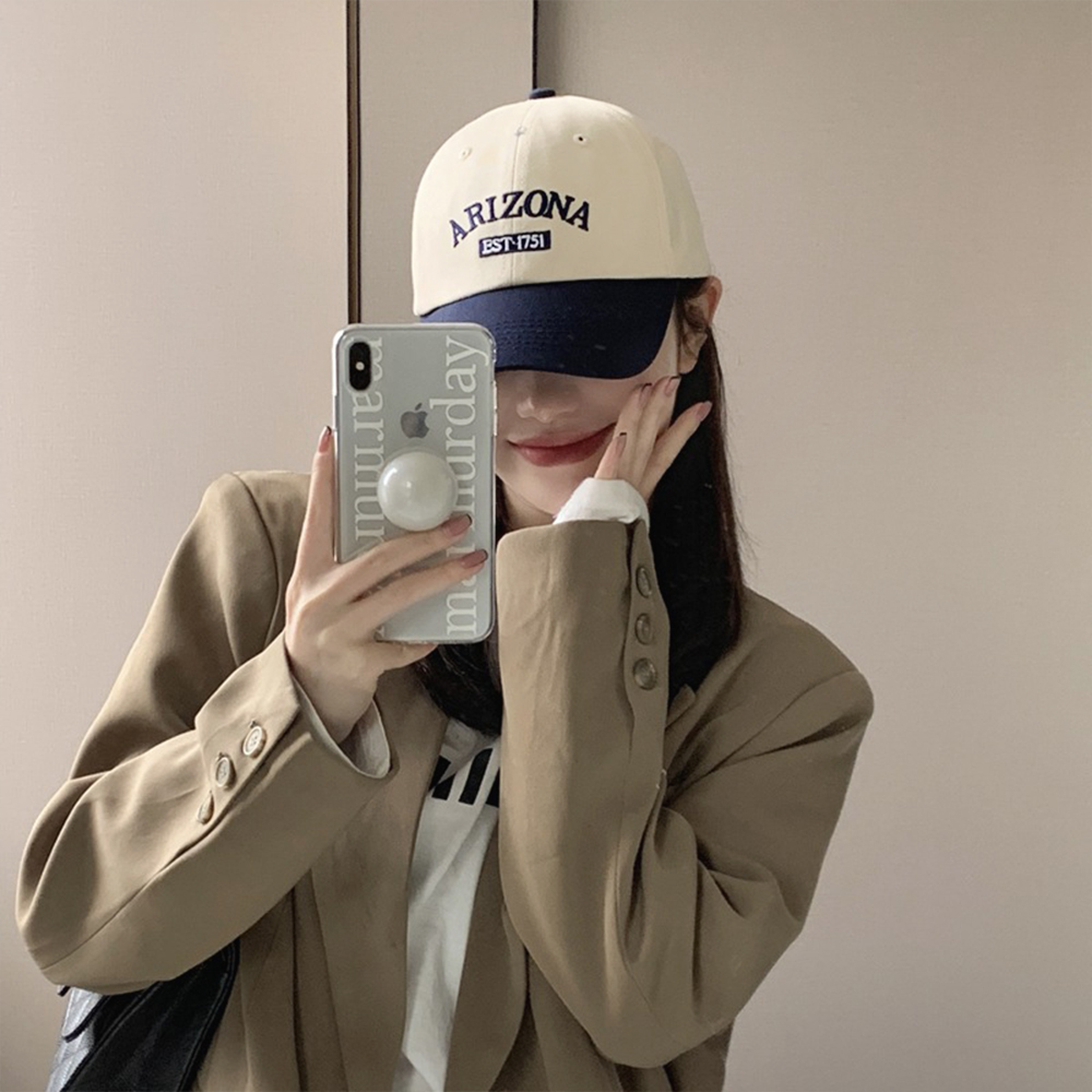 DYNN 볼캡모자 ARIZONA 로고 남녀공용 커플 5컬러