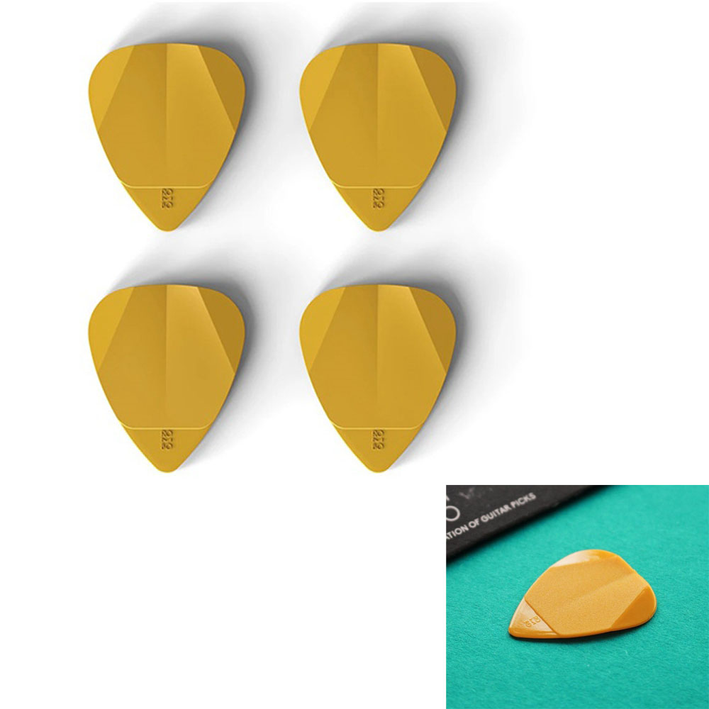 4개 기타피크 Iat259 0 HoneyYellow 일렉피크