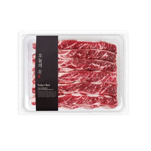 블랙홀푸드 꽃갈비를 품은 블랙앵거스 LA갈비 선물세트 3kg