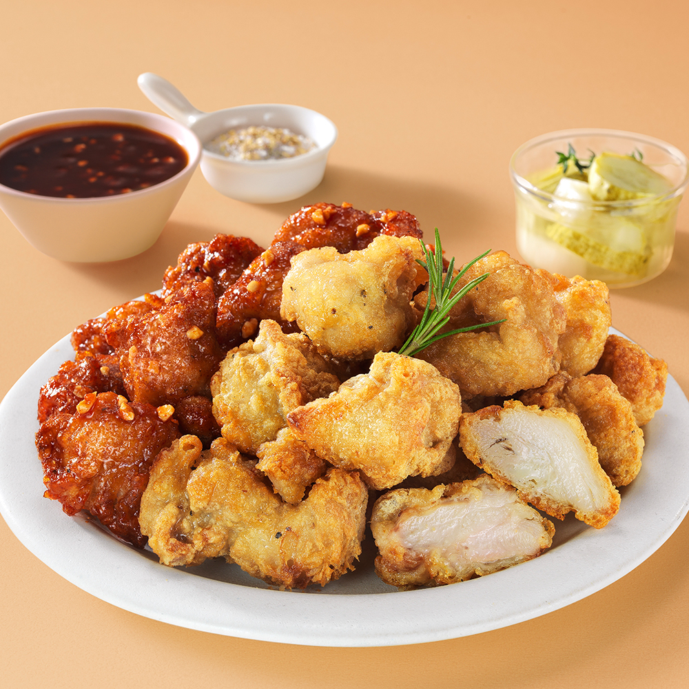 상신종합식품 프레시지 야심작 양념 순살 치킨 500g