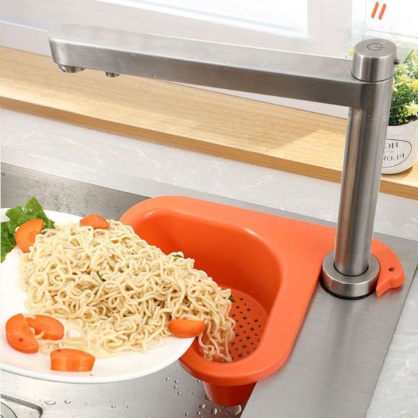 주방 음식물 거름망 수세미 거치 멀티 받침 대