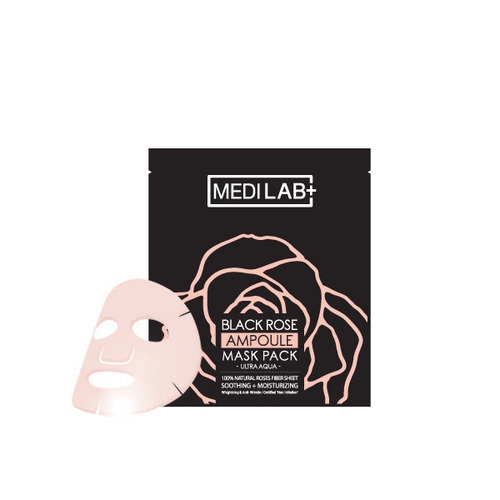메디랩 블랙 로즈 앰플 마스크팩 울트라 아쿠아 25g