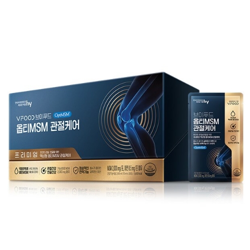 한국야쿠르트 브이푸드 옵티 MSM 관절케어 70ml x 30포