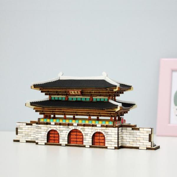 1 250 목재 입체퍼즐 - 영공방 경복궁 광화문