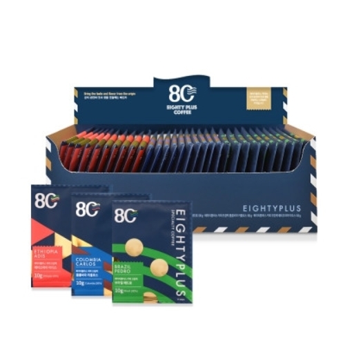 더드립 에이티플러스커피 에이티플러스커피 네이비 데일리팩 3종 10g x 30개입