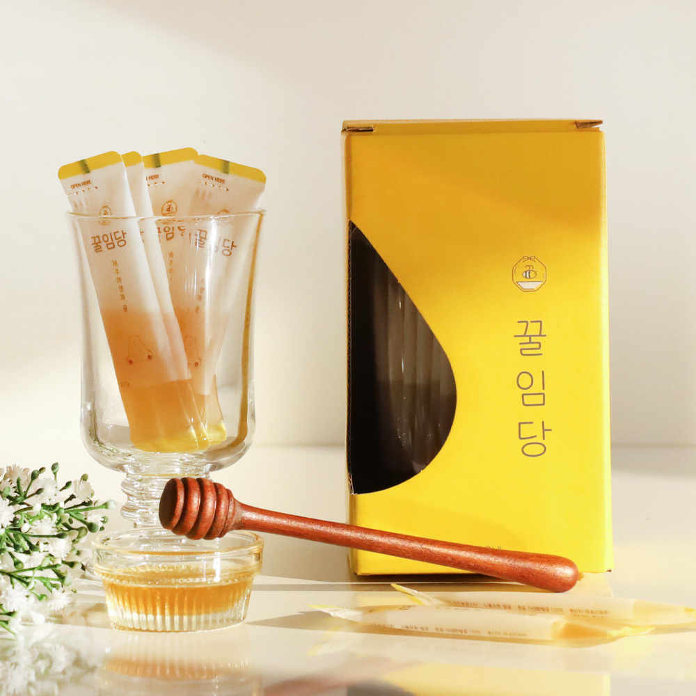 꿀임당 꿀스틱 제주 야생화꿀 벌꿀 선물세트 6호 단체 답례품