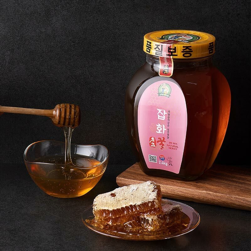 자연맛남 소백산꿀아저씨 국내산 천연 감로 벌꿀