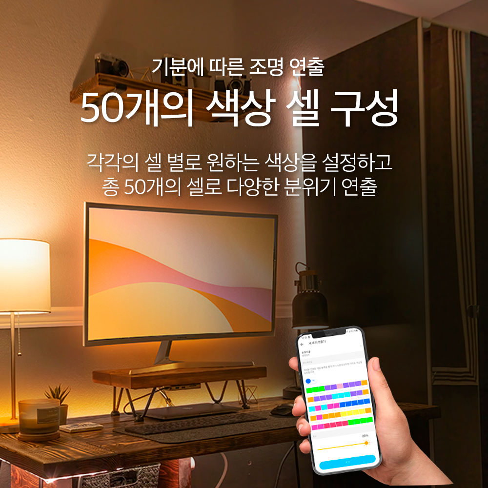 티피링크 티피링크 티피링크 TAPO 스마트 Wi-Fi 조명 멀티컬러 스트립 5M 조광등 1개 기타색 L930-5
