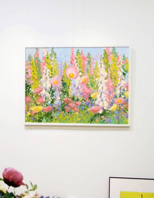 거실그림 셜리 노박 Garden Pastels I Sky 꽃그림 인테리어액자