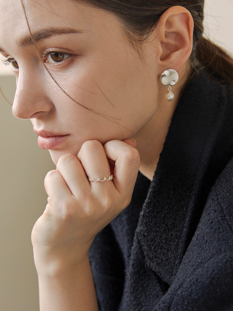 디모멘트 디모멘트 Sw pearl 925 Earring