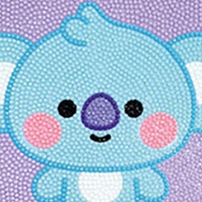 DIY 보석십자수 BT21 베이비 코야 25x25