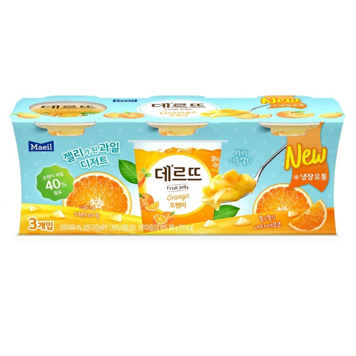 매일 데르뜨 과일젤리 130G 3