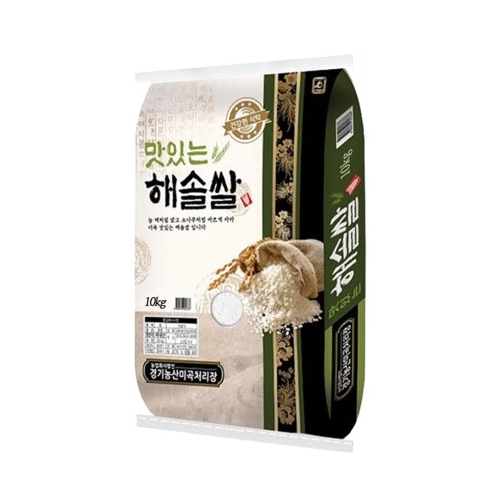 논앤밭위드 2021년 햅쌀 맛있는 해솔쌀 10kg