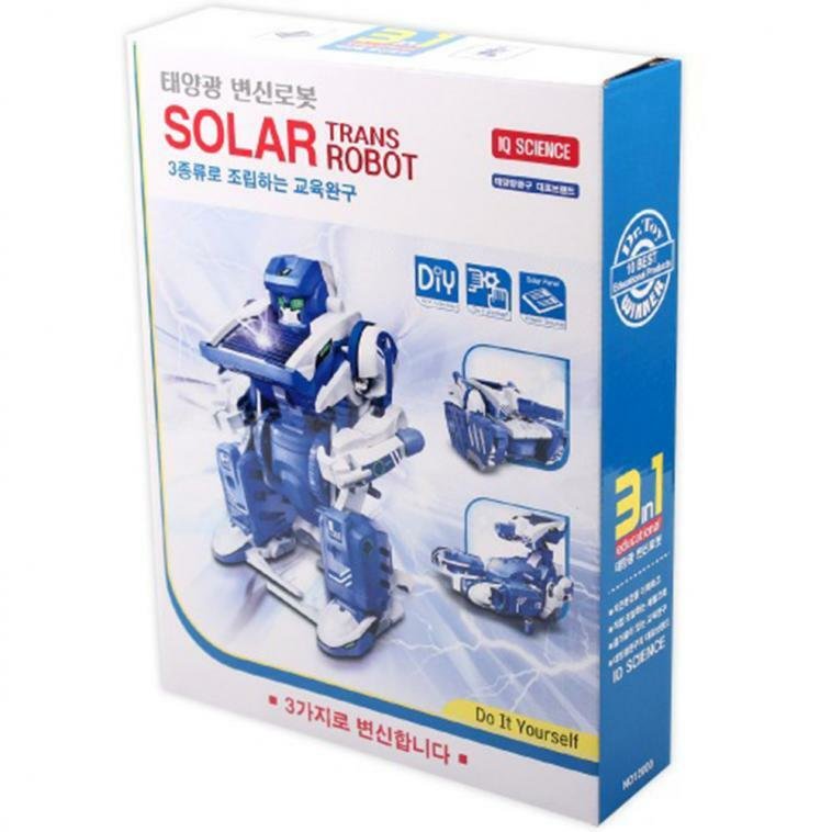 SKTOYS 태양광 3종 변신로봇 과학 교구 장난감