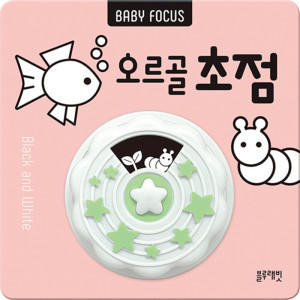 제이북스 블루래빗 BABY FOCUS 오르골 초점 책